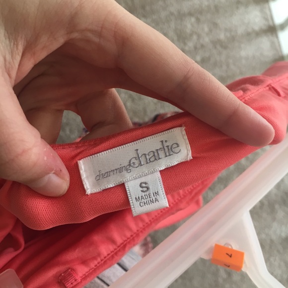 Charming Charlie Strapless Hi-Low Dress - Picture 2 of 2